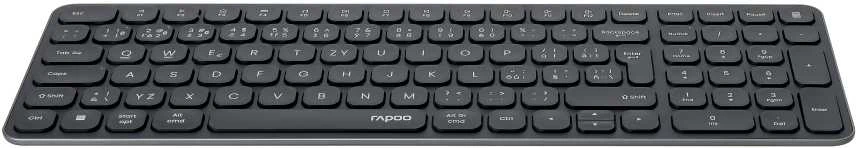 Klaviatūra Rapoo RAPOO Klaviatūra E9310M Belaidė 2.4GHz Bluetooth CZ/SK juoda