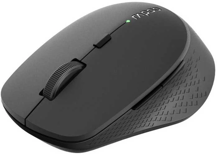 Pelė Rapoo M300 Bluetooth tamsiai pilka