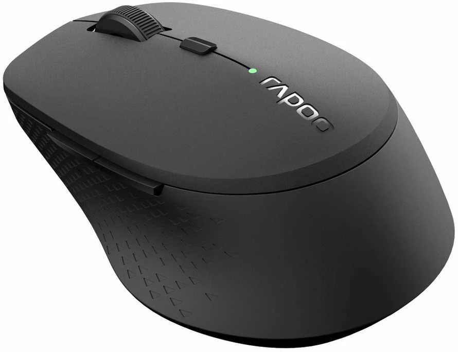 Pelė Rapoo M300 Bluetooth tamsiai pilka