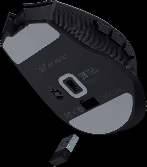 Pelė Myszka žaidimams Razer Basilisk belaidė 18000 dpi optinė juoda