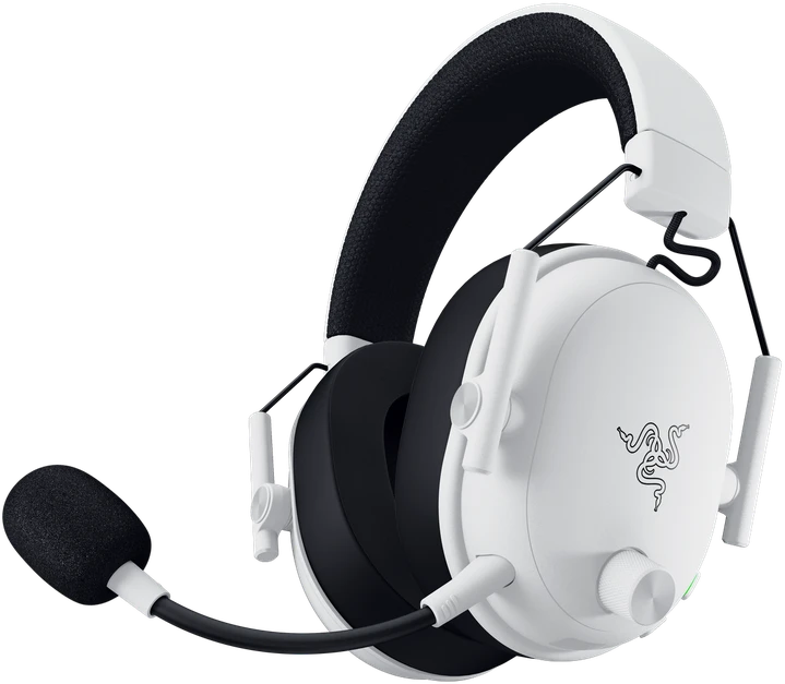 Razer | Ausinės Žaidimams | BlackShark V3 | Belaidės/su laidu | Over-Ear | Mikrofonas | Baltas | Belaidės