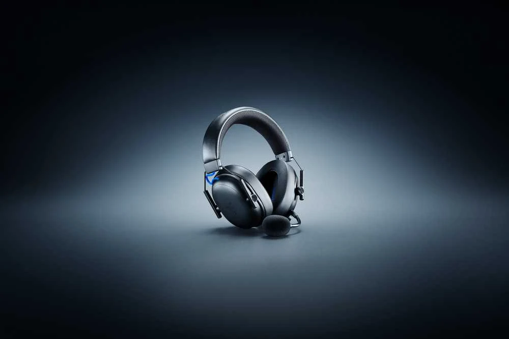 Ausinės Razer BlackShark V3, skirta PlayStation, juoda