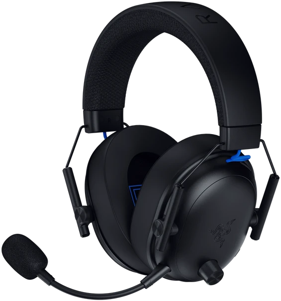 Ausinės Razer BlackShark V3, skirta PlayStation, juoda