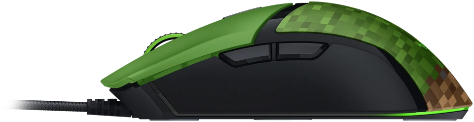 Razer | Pelė žaidimams | Cobra | Optiniai pelės jungikliai Gen-3 | Minecraft Edition