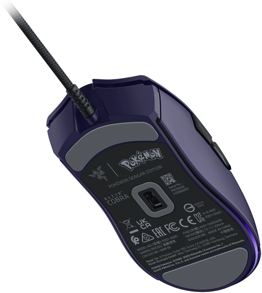 Razer Pelė žaidimams | Cobra | su laidu | Gengar Edition
