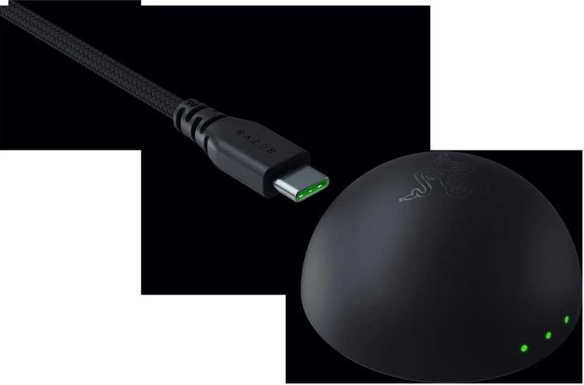 Pelė Myszka žaidimams Razer DeathAdder V4 belaidė 45000 dpi optinė juoda