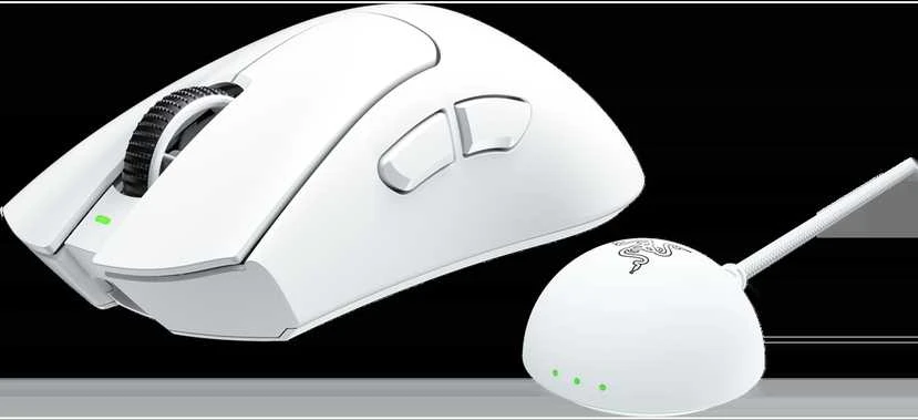 RAZER DeathAdder V4 Pro balta belaidė žaidimų optinė pelė | 45000
