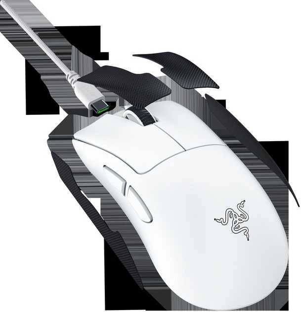 RAZER DeathAdder V4 Pro balta belaidė žaidimų optinė pelė | 45000
