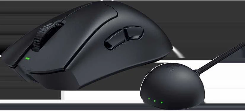 Pelė Myszka žaidimams Razer DeathAdder V4 belaidė 45000 dpi optinė juoda