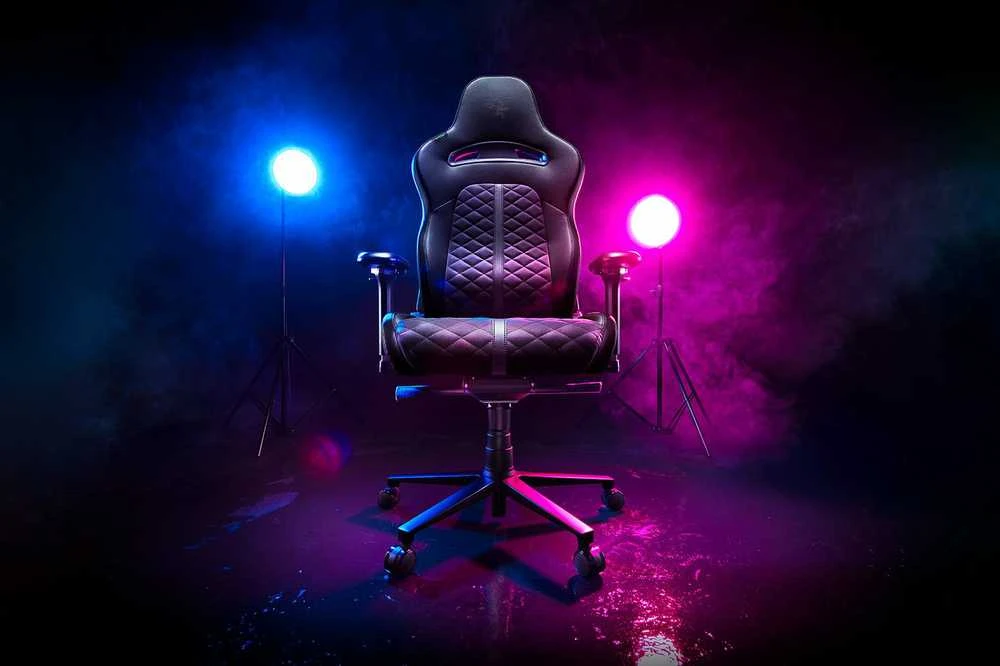 Komfortiška Žaidimų kėdė Razer Enki Gaming Chair, Juoda