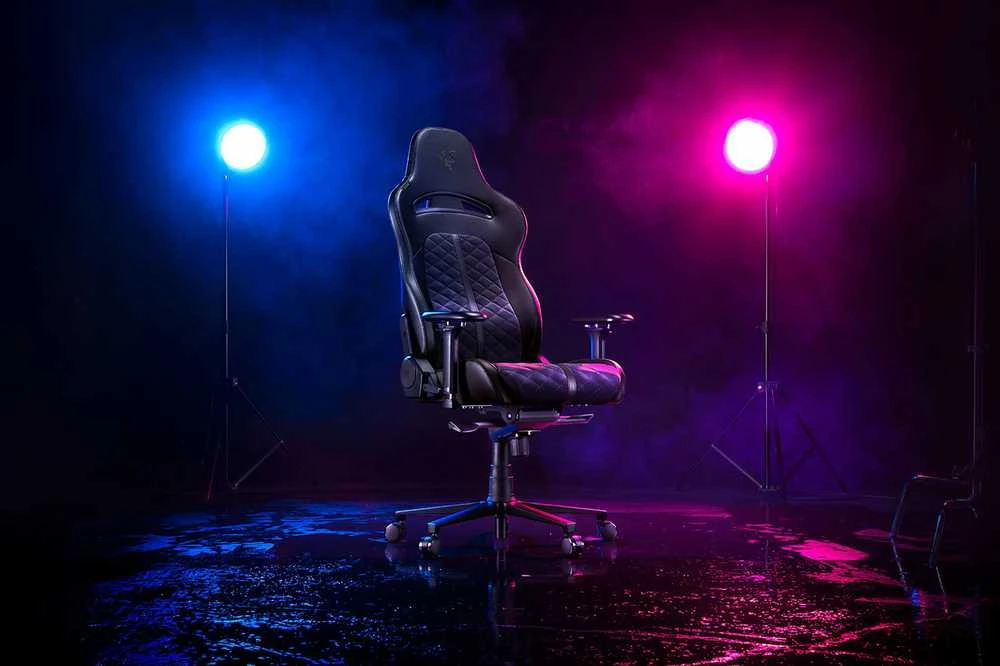 Komfortiška Žaidimų kėdė Razer Enki Gaming Chair, Juoda