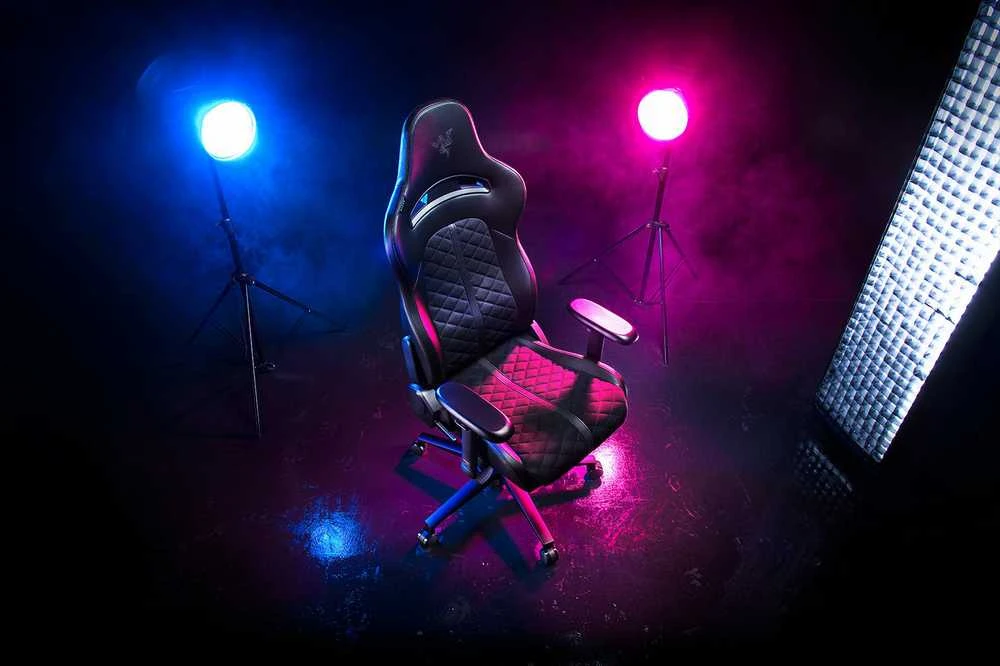 Komfortiška Žaidimų kėdė Razer Enki Gaming Chair, Juoda
