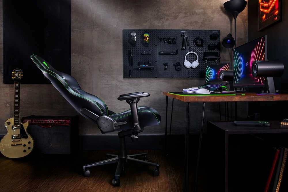 Komfortiška Žaidimų kėdė Razer Enki Gaming Chair, Juoda-žalia