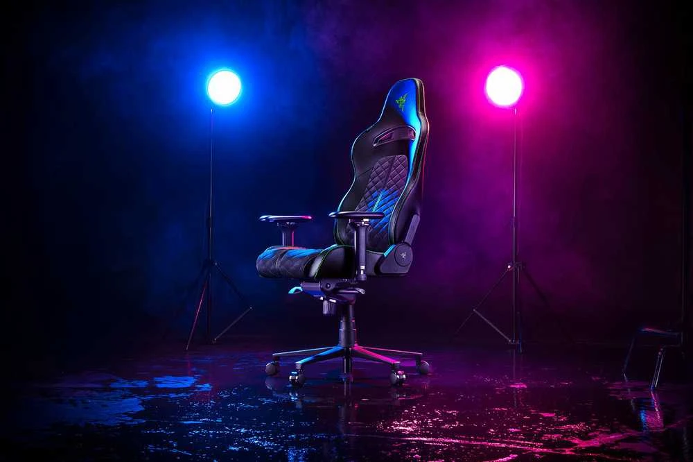 Komfortiška Žaidimų kėdė Razer Enki Gaming Chair, Juoda-žalia
