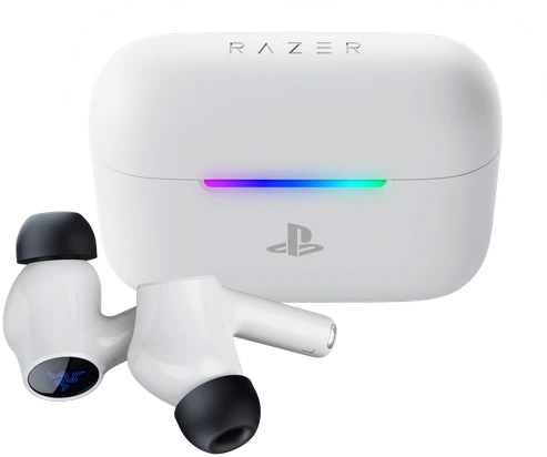 Ausinės Razer Hammerhead V3 X HyperSpeed skirta PlayStation, belaidės, ANC – juodas