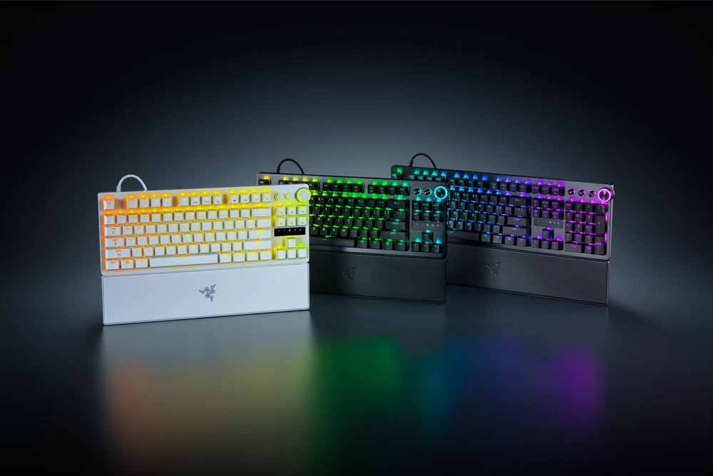 Razer Huntsman V3 Pro 8KHz | Klaviatūra žaidimams | su laidu | US | Razer Analog Optical Switch Gen-2 | Juodas