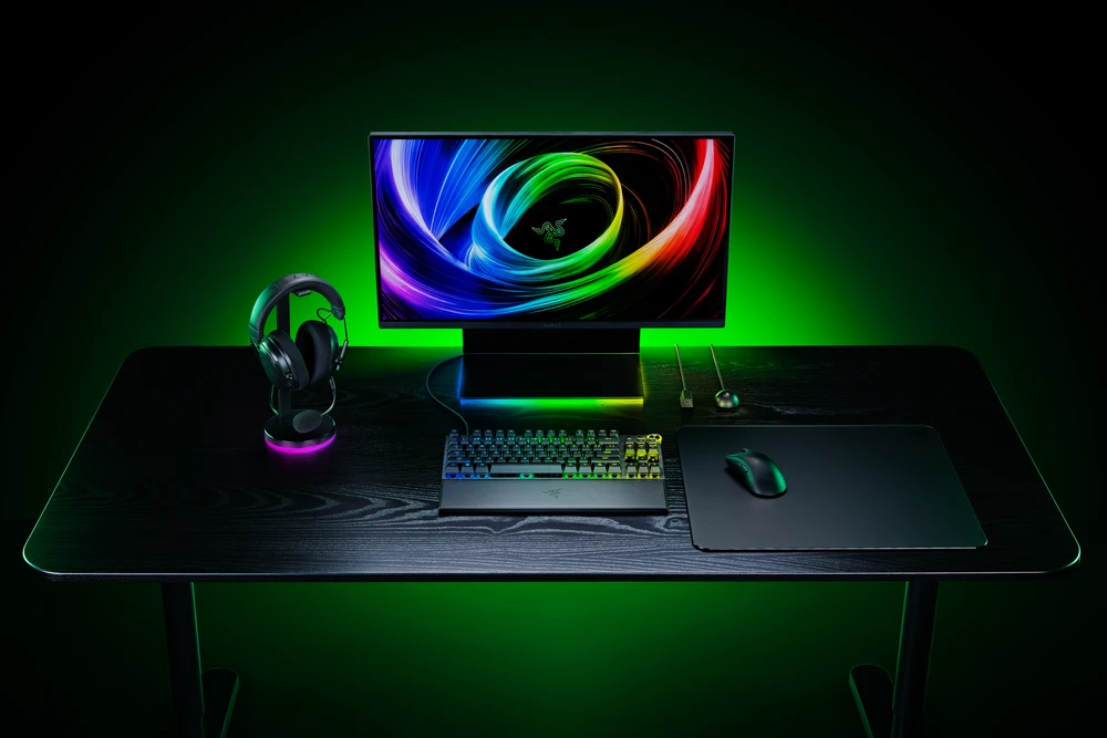 Razer Huntsman V3 Pro Tenkeyless 8KHz | Klaviatūra žaidimams | su laidu | US | Razer Analog Optical Switch Gen-2 | Juodas