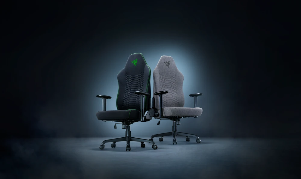 Razer Iskur V2 X | Žaidimų kėdė | Daugiasluoksnis audinys/plienas | Šviesiai pilkos spalvos