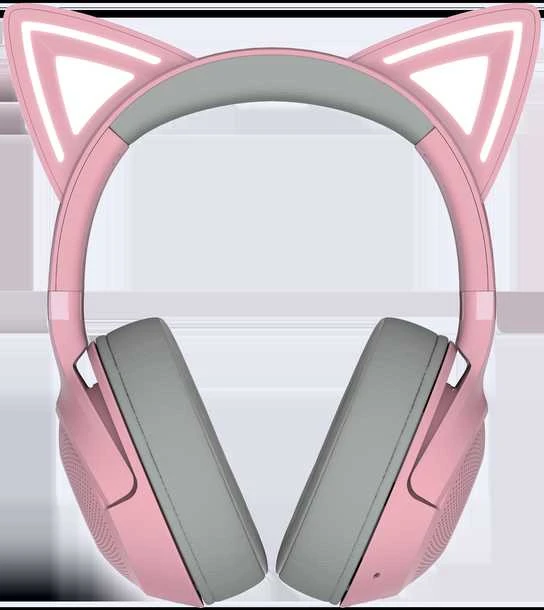 Razer | Ausinės | Kraken V2 Kitty BT | Su mikrofonu | Bluetooth | Quartz