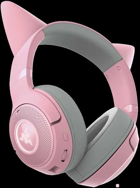Razer | Ausinės | Kraken V2 Kitty BT | Su mikrofonu | Bluetooth | Quartz