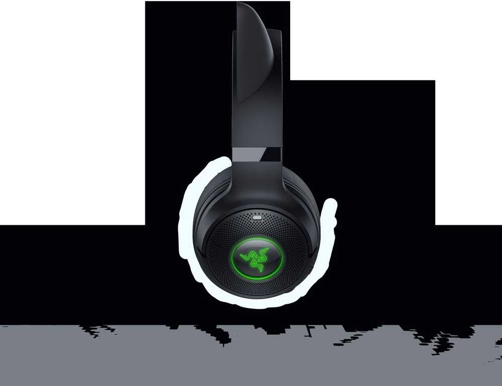 Razer | Ausinės | Kraken Kitty V2 BT | Taip | Bluetooth | Už ausų | Belaidės