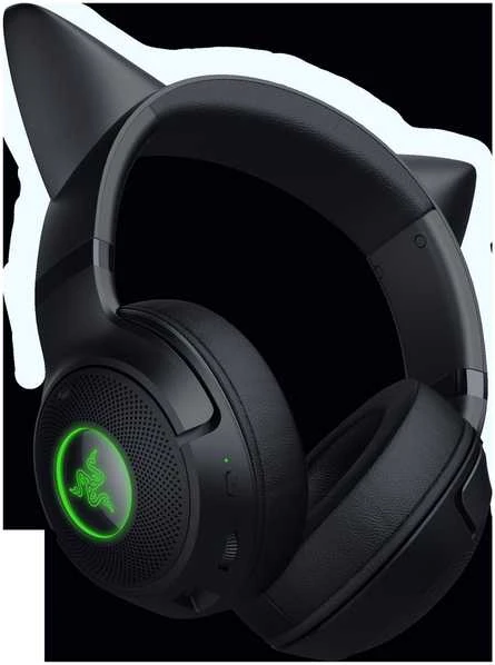 Razer | Ausinės | Kraken Kitty V2 BT | Taip | Bluetooth | Už ausų | Belaidės
