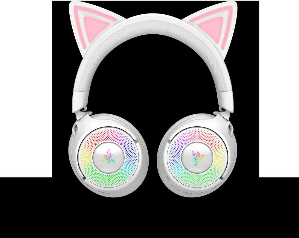 Razer | Ausinės | Kraken Kitty V3 Pro | Bluetooth | Over-Ear | Baltas