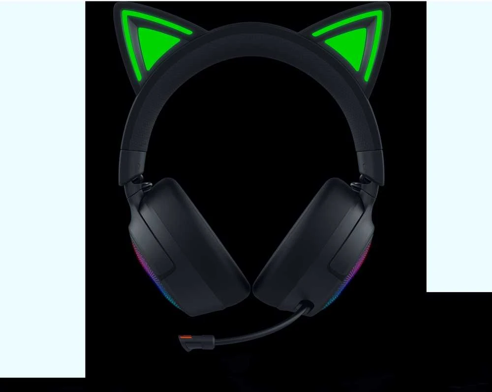 Razer | Ausinės | Kraken Kitty V3 Pro | Bluetooth | Over-Ear | Juodas
