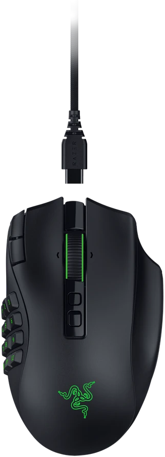 Razer Naga V3 Pro | Pelė žaidimams | Bluetooth | Juodas