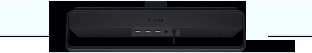 Razer | Nešiojamas kompiuteris Cooling Pad with USB Hub | Juodas