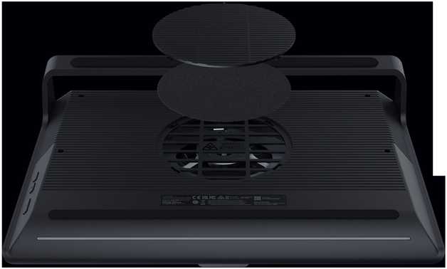 Razer | Nešiojamas kompiuteris Cooling Pad with USB Hub | Juodas