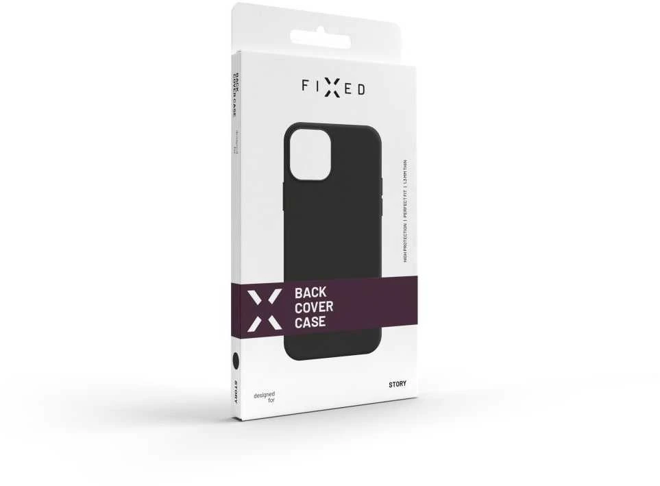 Dėklas Fixed Fiksuotas | FIXST-1258-BK | Galinis viršelis | Samsung | Galaxy S24 Ultra | Gumuota | Juodas