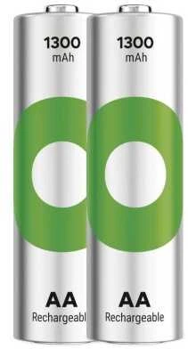 GP Recyko AA įkraunamos baterijos, 1300 mAh