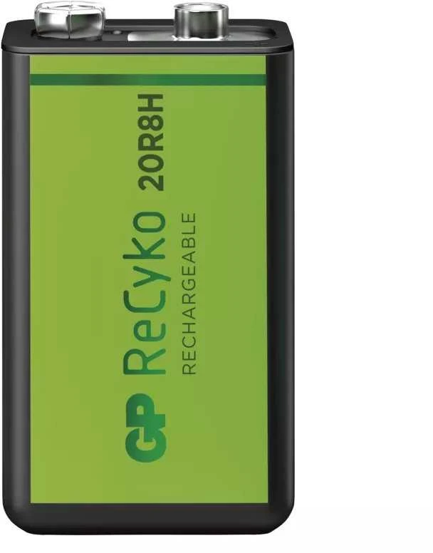 Įkraunamas elementas GP RECYKO 9V, 200 mAh