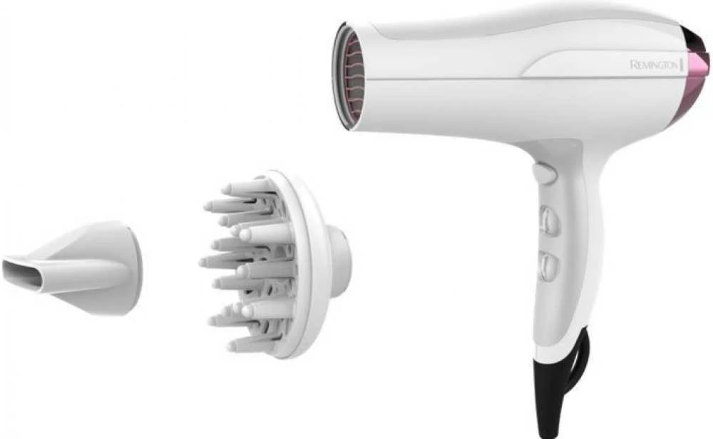 Plaukų džiovintuvas Dryer for hair REMINGTON D5226 (2400W, baltos spalvos)