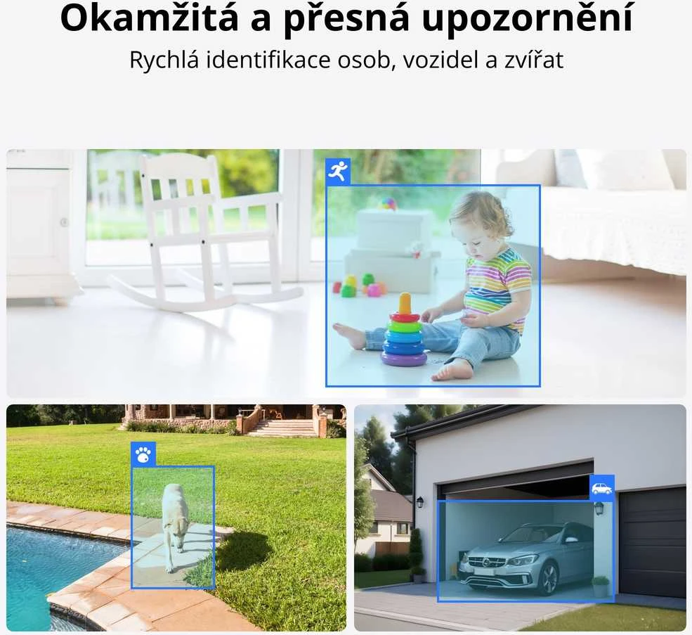 Akumuliatorinė kamera su saulės kolektoriumi Reolink Argus Series B310, 3 MP, Wi-Fi, microSD