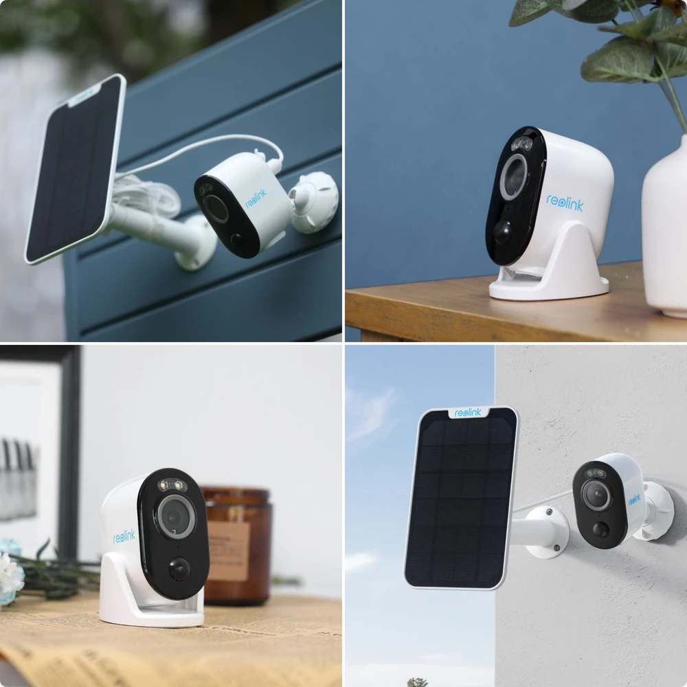 Belaidė stebėjimo kamera Reolink Argus Series B330 5MP | su dviejų juostų Wi-Fi ryšiu, baterija ir apšvietimu