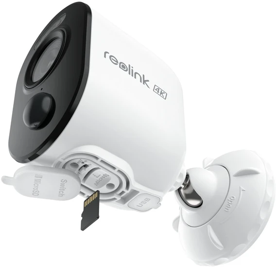 Akumuliatorinė kamera Reolink Argus Series B350, 8 MP, Wi-Fi, microSD