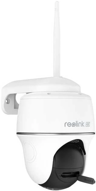 REOLINK apsaugos kamera Argus B440, 2,4 GHz, USB-C, saulės baterija, 64 GB, balta