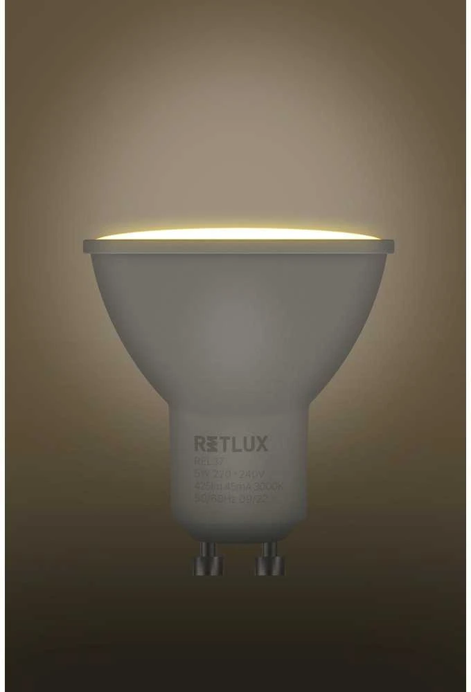 REL 37 LED GU10 4x5W RETLUX
