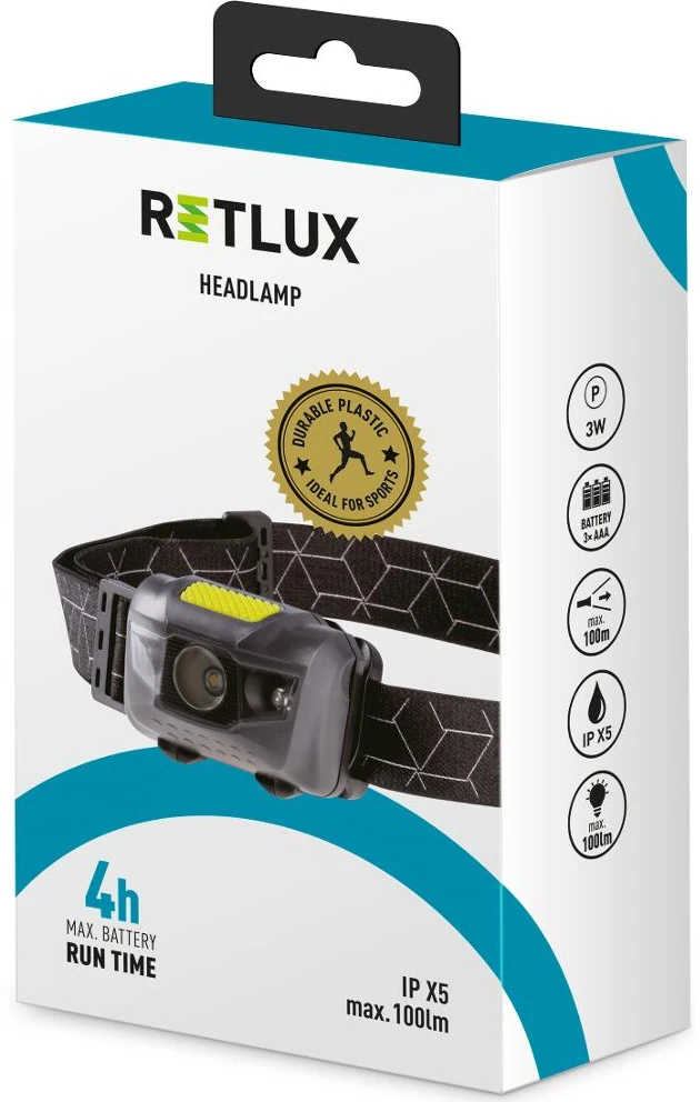 Retlux Priekinis žibintas