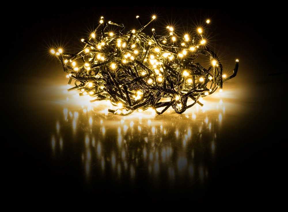 Kalėdų žiburiai Retlux 600 LED balta, šilta