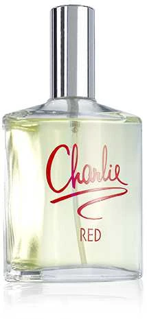 Revlon Charlie Raudona tualetinis vanduo su purškikliu 100ml