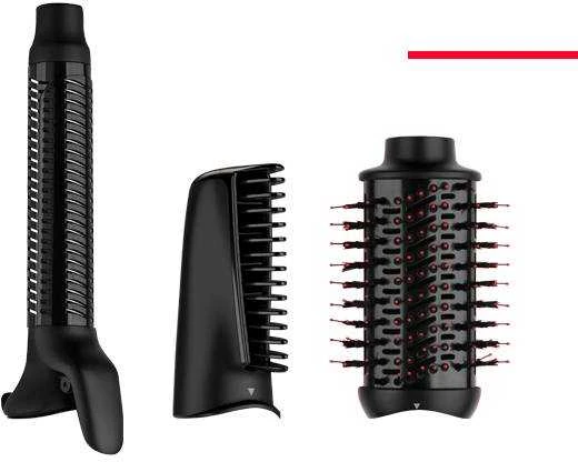 Plaukų formavimo įrenginys - Revlon RVDR5333E 1100 W Šiltai juoda, raudona