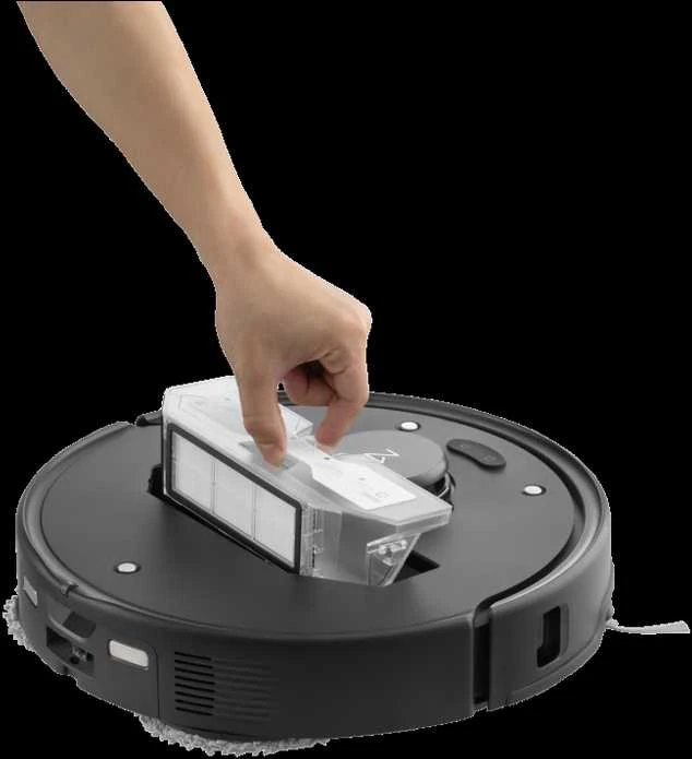 Dulkių siurblys - robotas Roborock Qrevo Edge 5V1, Juodas