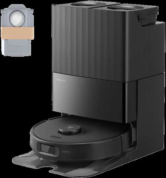 Dulkių siurblys - robotas Roborock Qrevo Edge 5V1, Juodas