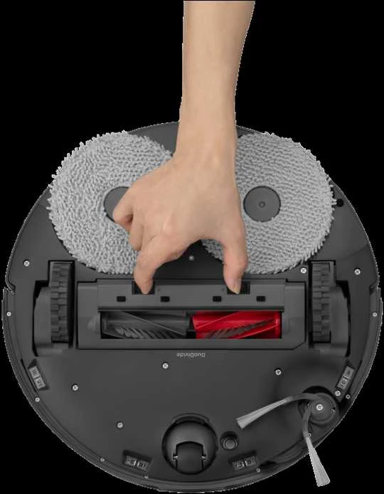 Dulkių siurblys - robotas Roborock Qrevo Edge 5V1, Juodas