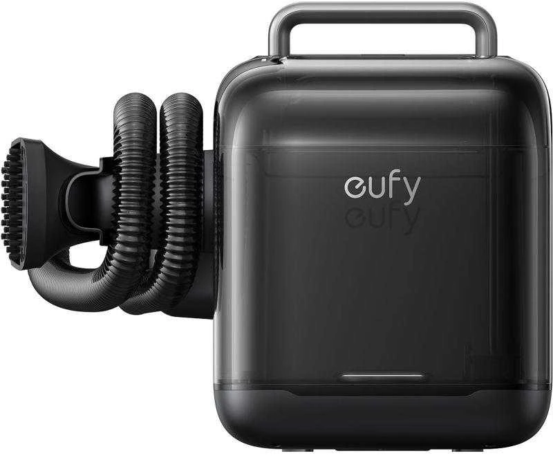 Nešiojamas valymo rinkinys su dulkių siurbliu-robotu Eufy Omni E28, Juodas