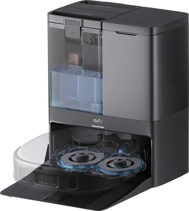 Eufy RoboVac X10 Pro Omni dulkių siurblys - robotas, Juodos spalvos