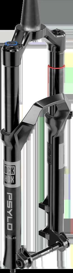 „RockShox Psylo Gold“ izoliatorius RC - „Crown“ 29"+ „Boost“ 15x110 150 mm Juodas aliuminio strypas Tp A1